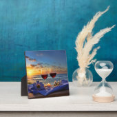 Plaque Photo Vin et Plage Art (Insitu)