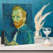 Plaque Photo Vincent van Gogh Autoportrait 1889 Peinture (Côté)