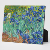 Plaque Photo Vincent Van Gogh - Irises (Côté)