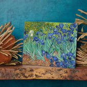 Plaque Photo Vincent Van Gogh - Irises (Côté)