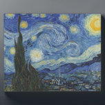 Plaque Photo Vincent van Gogh | La Nuit étoilée, juin 1889<br><div class="desc">The Starry Night,  juin 1889 (huile sur toile),  Gogh,  Vincent van (1853-90) / Museum of Modern Art,  New York,  USA / The Bridgeman Art Library | Numéro de collection d'images : XOS702746</div>