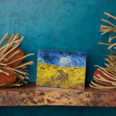Plaque Photo Vincent van Gogh - Wheatfield with Crows (Côté)