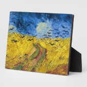 Plaque Photo Vincent van Gogh - Wheatfield with Crows (Côté)