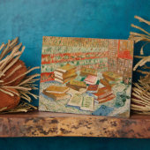 Plaque Photo Vincent van Gogh | Yellow Books, 1887 (Côté)