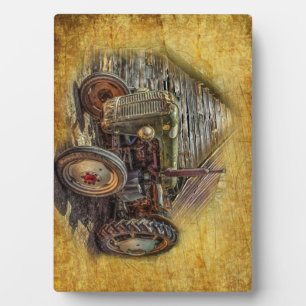 Plaque Photo Vintage Farm