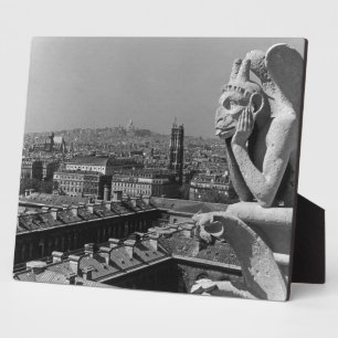 Plaque Photo Vintage France Paris Notre Dame