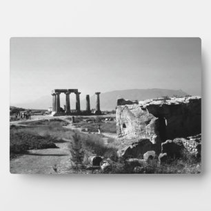 Plaque Photo Vintage Greece