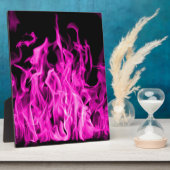 Plaque Photo Violet flamme et violet cadeaux de feu de St Germa (Côté)