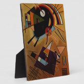 Plaque Photo Violet noir Kandinsky (Côté)