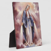 PLAQUE PHOTO VIRGIN MARY (Côté)