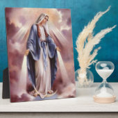 PLAQUE PHOTO VIRGIN MARY (Côté)