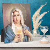 PLAQUE PHOTO VIRGIN MARY (Côté)