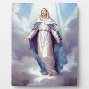 Plaque Photo Virgin Mary