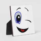 PLAQUE PHOTO VISAGE SOURIRE (Recto)