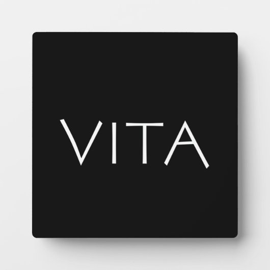 Plaque Photo Vita (Devant)