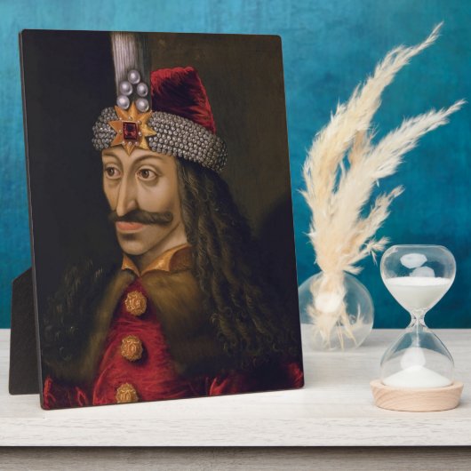 Plaque Photo Vlad Tepes Dracula Impaler Voivode de Wallache (Côté)