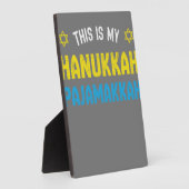 Plaque Photo Voici Mon Pajamakkah Hanoukka, Funny Happy Hanukk (Côté)