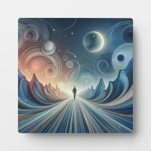 Plaque Photo Voies uniques (Devant)