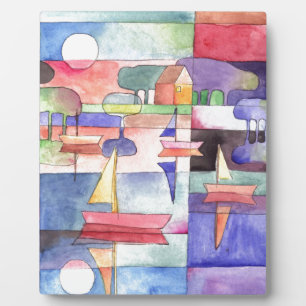 Plaque Photo VOILE SUR L'EAU Bateau AQUATIQUE Painage