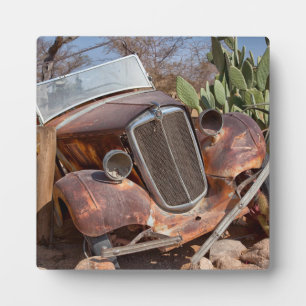 Plaque Photo Voiture de coffre