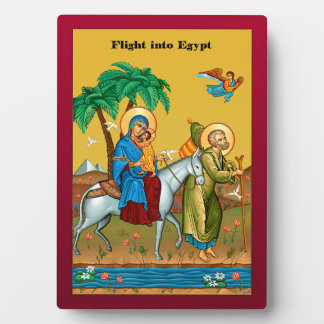 Plaque Photo Vol vers l'Égypte