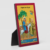 Plaque Photo Vol vers l'Égypte (Côté)