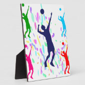 PLAQUE PHOTO VOLLEYBALL (Côté)