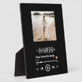 Plaque Photo Votre Beau moment & Chanson préférée Ensemble Pla (Côté)