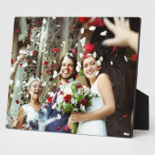 Plaque Photo Votre photo Mariage (Côté)