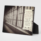 Plaque Photo Votre Propre Bonheur (Côté)