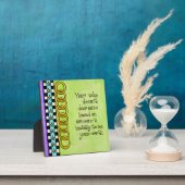 Plaque Photo Votre valeur (Insitu)