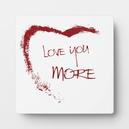 Plaque Photo Vous aimez plus (Devant)