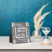 Plaque Photo Vous avez cet encouragement gris blanc (Insitu)