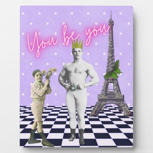 Plaque Photo Vous Devez Donner Du Pouvoir À L'Art Pop (Devant)