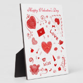 Plaque Photo Vous êtes AMOUREUX. Heureuse Sainte-Valentin pour  (Côté)