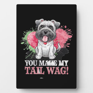PLAQUE PHOTO VOUS FAITES MON CHIEN DE SAC DE TAIL