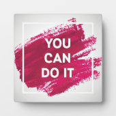 Plaque Photo Vous Pouvez Le Faire 3 (Devant)