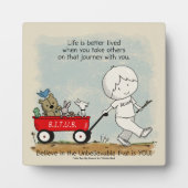 Plaque Photo Voyage (Devant)