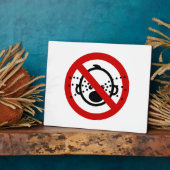 Plaque Photo VOYAGE NO Cry Baby ⚠ Aéroport thaïlandais ⚠ (Côté)