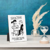 Plaque Photo Voyante prédit une perte financière (Côté)