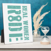 Plaque Photo Vraiment le tour des femmes (Côté)