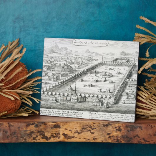 Plaque Photo Vue de La Mecque, de 'Entwurf einer historischen A (Côté)