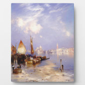 Plaque Photo Vue de Venise par Thomas Moran (Devant)