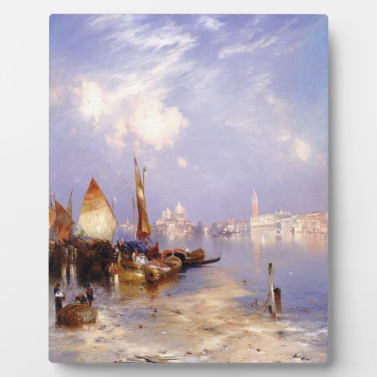 Plaque Photo Vue de Venise par Thomas Moran (Devant)
