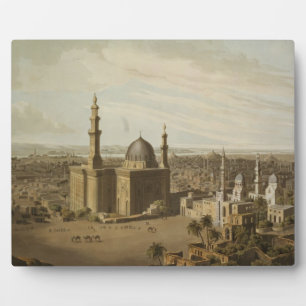 Plaque Photo Vue du Grand Caire, gravée par Daniel Havell (17