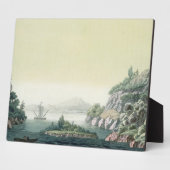 Plaque Photo Vue sur la rivière Potomac près du Mont Vernon (co (Côté)