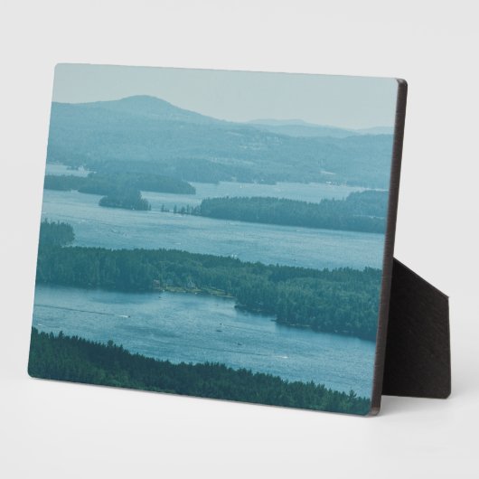 Plaque Photo Vue sur Winnipesaukee (Côté)