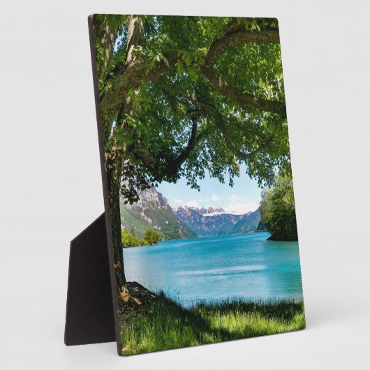 Plaque Photo Walensee Suisse (Côté)