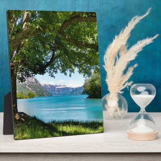 Plaque Photo Walensee Suisse (Côté)