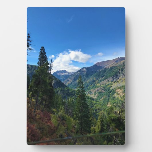 Plaque Photo Wallowa mountains (Devant)